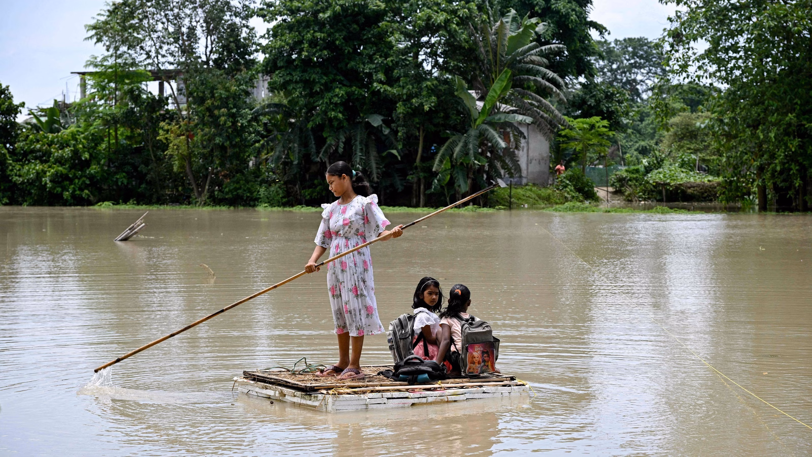 Flood background